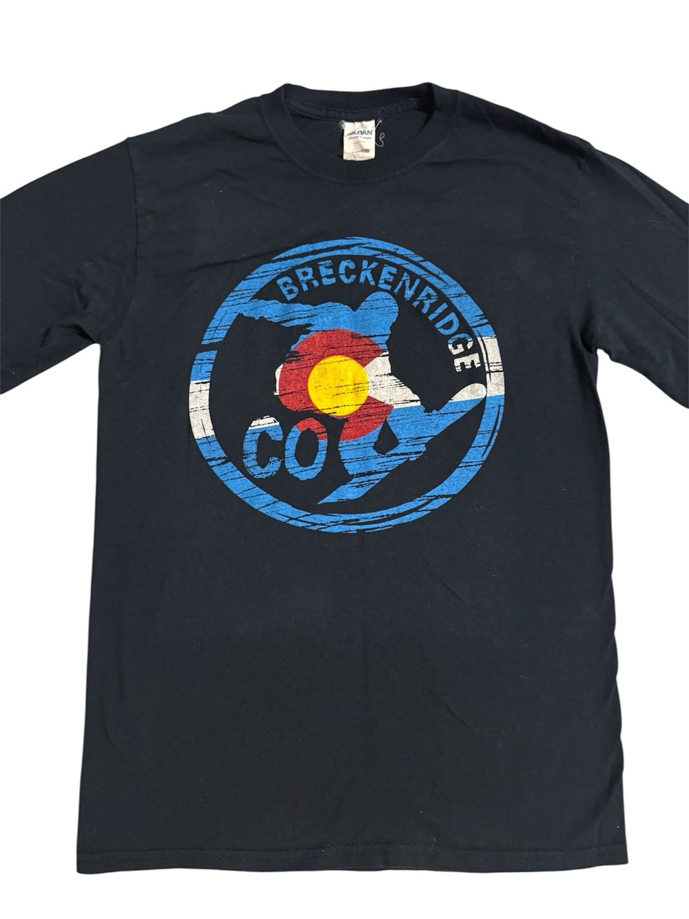 Breckenridge CO Graphic Long Sleeve Tee - navy blue - Picture 2 of 4